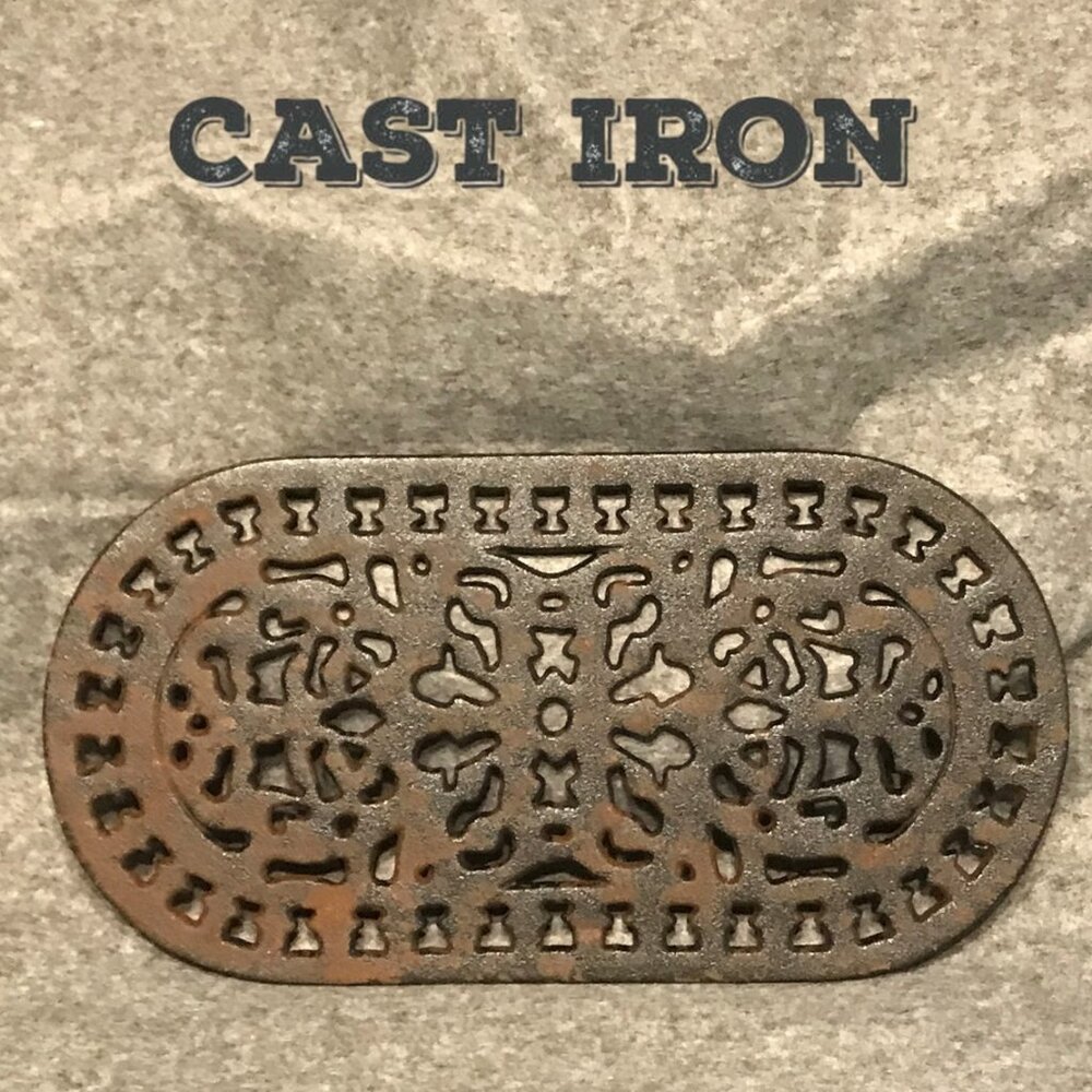 Cast Iron Trivet Rustic Trivets For Hot Pots And Pans, Decorative Kitchen Trivet